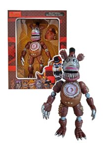 Фигурка Аниматроник Five Nights At Freddy Фредди с маской (18см, подсветка) шарнирный 32052