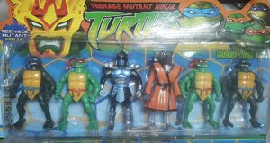 Фигурки черепашки ниндзя нинзя ninja turtles с оружием 2628
