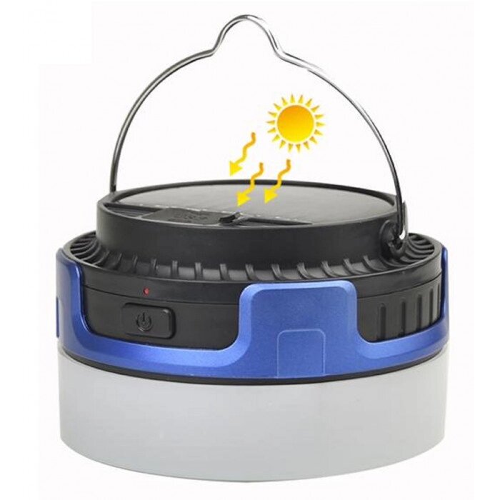 Фонарик для кемпинга+аккумулятор+солнечная зарядка+зарядка от USB YYC Hel -0809T от компании Интернет магазин детских игрушек Ny-pogodi. by - фото 1