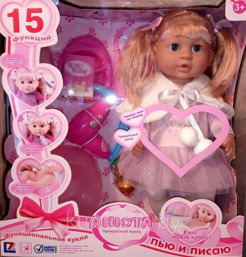 Функциональная кукла Анюта (15 функций, аксессуары) R 66005-1 от компании Интернет магазин детских игрушек Ny-pogodi. by - фото 1
