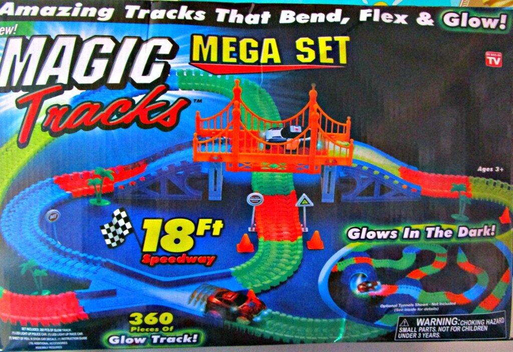 Гоночная трасса Мэджик трэк Magic Tracks 360 деталей от компании Интернет магазин детских игрушек Ny-pogodi. by - фото 1