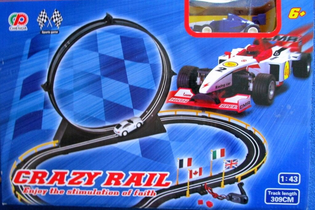 Гоночный трек crazy rail арт. 8588А от компании Интернет магазин детских игрушек Ny-pogodi. by - фото 1