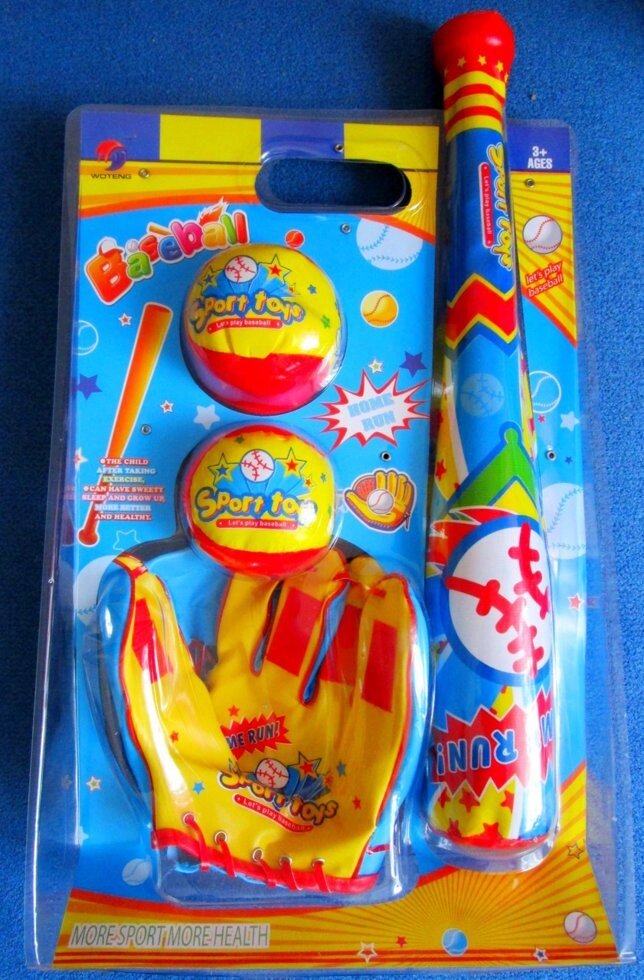 Игровой набор Бейсбол от компании Интернет магазин детских игрушек Ny-pogodi. by - фото 1