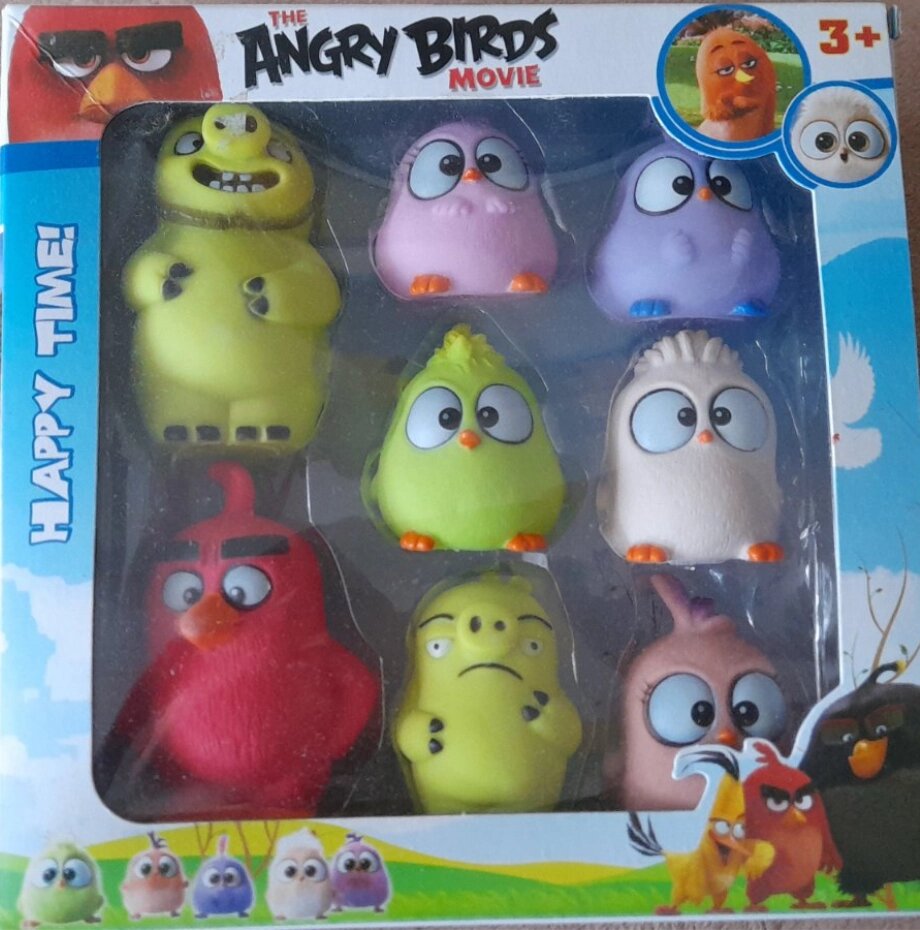 Игровые резиновые фигурки Angry Birds Энгри Бердс Злые птицы 2015-80 от компании Интернет магазин детских игрушек Ny-pogodi. by - фото 1
