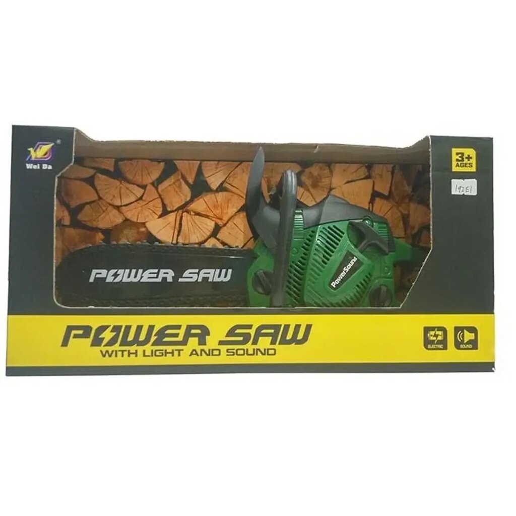 Игрушечная бензопила Power saw, световые/звуковые эффекты 192 B от компании Интернет магазин детских игрушек Ny-pogodi. by - фото 1