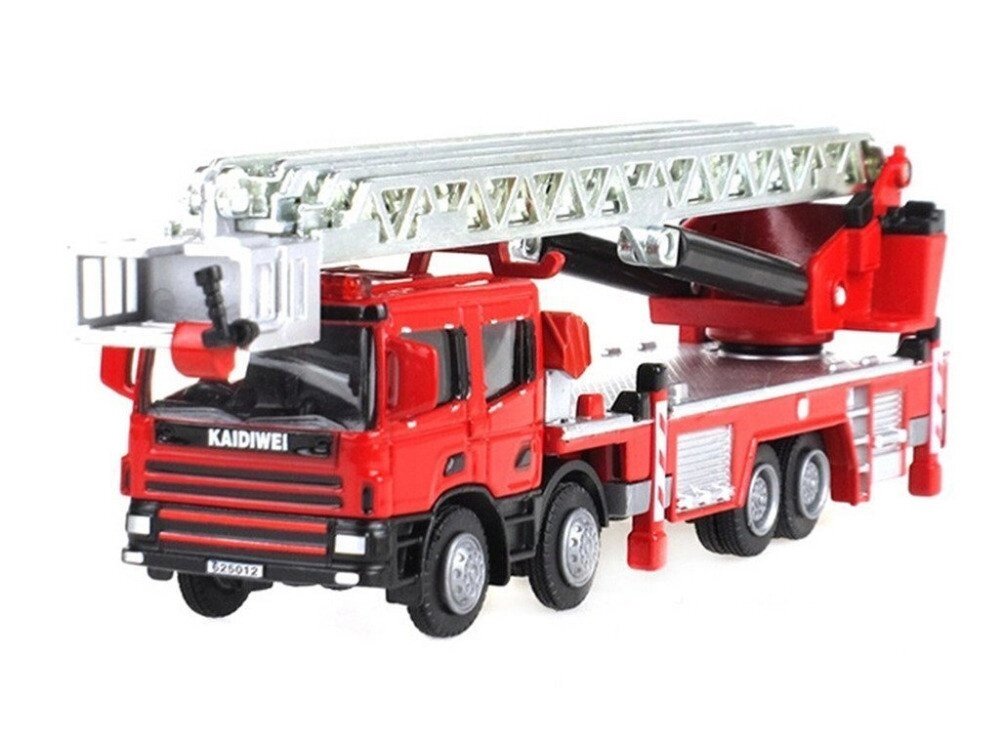 Игрушечная металлическая  пожарная машина от компании Интернет магазин детских игрушек Ny-pogodi. by - фото 1