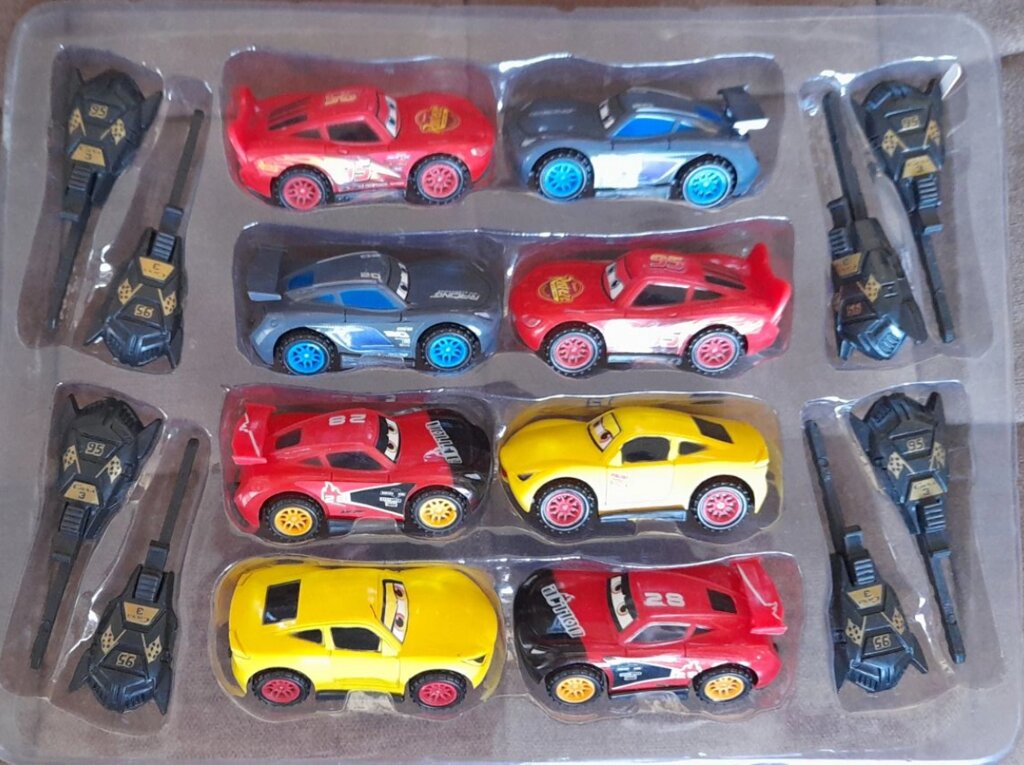 Игрушечные машинки тачки маквин макуин CARS с пускателями 668b-8 от компании Интернет магазин детских игрушек Ny-pogodi. by - фото 1
