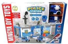 Игрушечный полицейский Паркинг-конструктор MY1202 (световые и звуковые эффекты)