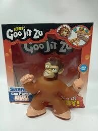 Игрушка герои, тянущаяся Гуджицу Goo Jit Zu Thrash обезьяна