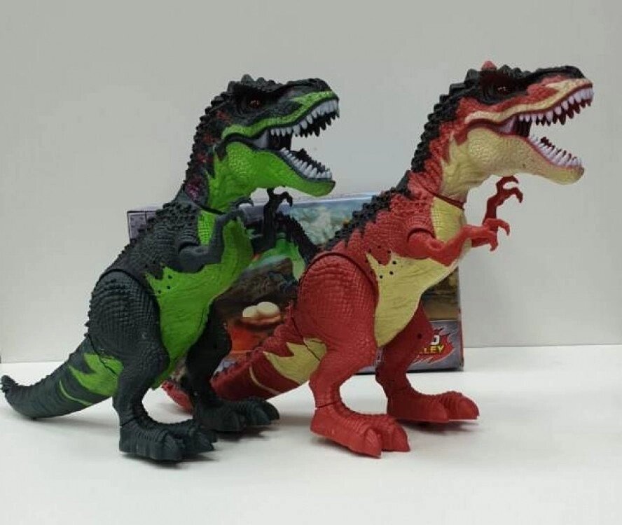 Игрушка музыкальный  ходячий  динозавр, откладывает яйца  NY019-B от компании Интернет магазин детских игрушек Ny-pogodi. by - фото 1