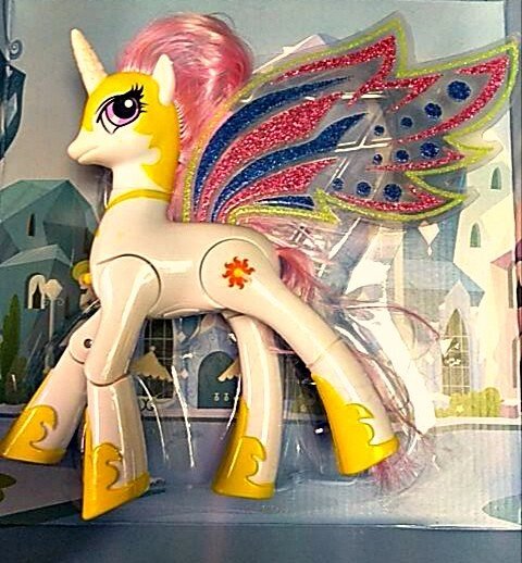 Интерактивная игрушка пони "Принцесса Селестия" белая (муз+свет) от компании Интернет магазин детских игрушек Ny-pogodi. by - фото 1