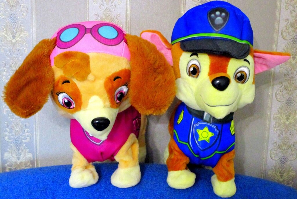 Интерактивная мягкая игрушка Щенячий патруль  Paw Patrol от компании Интернет магазин детских игрушек Ny-pogodi. by - фото 1
