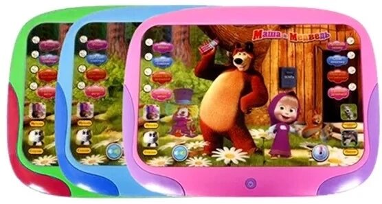 Интерактивный 3D планшет 3 в 1 "Маша и Медведь" 6883 от компании Интернет магазин детских игрушек Ny-pogodi. by - фото 1