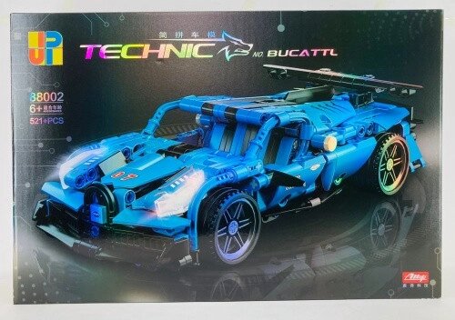 JP Конструктор Техник Technic Bugatti 88002 Бугатти гоночная машина 521 деталь от компании Интернет магазин детских игрушек Ny-pogodi. by - фото 1