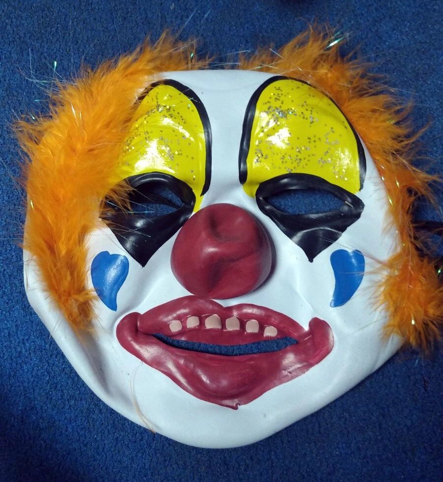 Карнавальная маска клоуна от компании Интернет магазин детских игрушек Ny-pogodi. by - фото 1