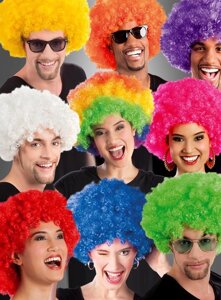 Карнавальные парики в ассортименте клоуна