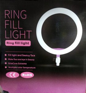 Кольцевая светодиодная лампа LED Ring 26см Fill Light ZD666+штатив (2.2м)