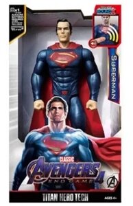 Коллекционная фигурка Мстители Супермен 29 см свет, звук
