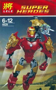 Конструктор 4529 LELE Super Heroes Avengers Iron Man Железный человек аналог Лего (LEGO)