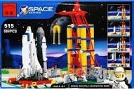 Конструктор 515 Brick (Брик) Космодром (Стартовая площадка шаттлов) 584 детали аналог LEGO (Лего) от компании Интернет магазин детских игрушек Ny-pogodi. by - фото 1