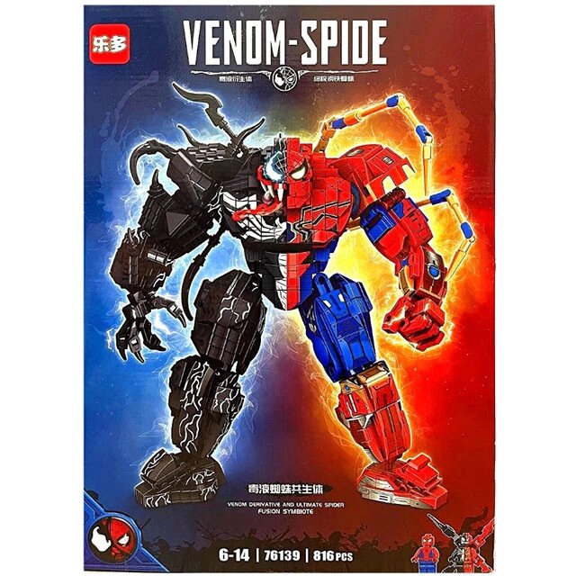 Конструктор 76139 Venom-Spide Веном-Человек-Паук 816 деталей от компании Интернет магазин детских игрушек Ny-pogodi. by - фото 1