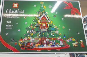 Конструктор 88013 Christmas Рождественская елка аналог лего lego новогодняя елка 2126 деталей