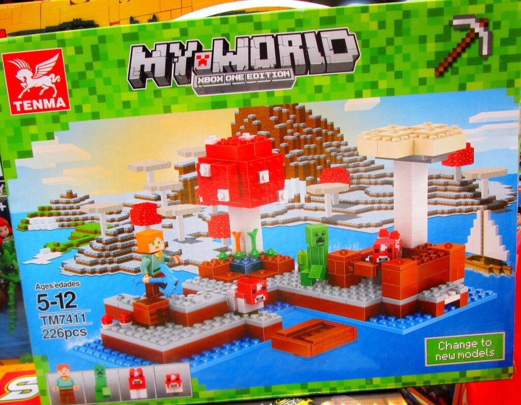 Конструктор аналог Lego 21129 Minecraft арт. ТМ7411 от компании Интернет магазин детских игрушек Ny-pogodi. by - фото 1