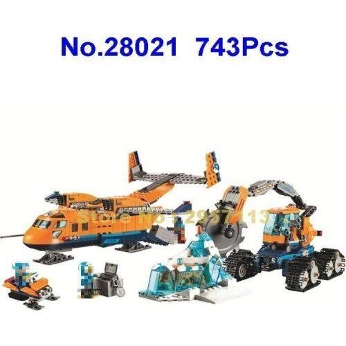 Конструктор Арктический грузовой самолёт LELE 28021 или LEPIN 02112 аналог LEGO City 60196 от компании Интернет магазин детских игрушек Ny-pogodi. by - фото 1