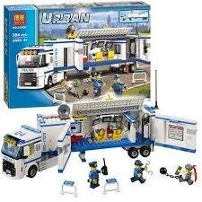 Конструктор Bela 10420 Urban "Мобильный отряд полиции"аналог Lego City 60044) 394 д