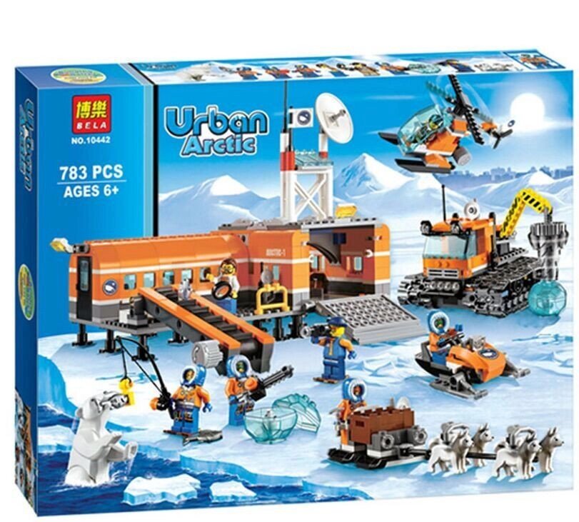 Конструктор Bela 10442 (аналог Lego City 60036)  Urban arctic"Арктический лагерь", 783 дет от компании Интернет магазин детских игрушек Ny-pogodi. by - фото 1