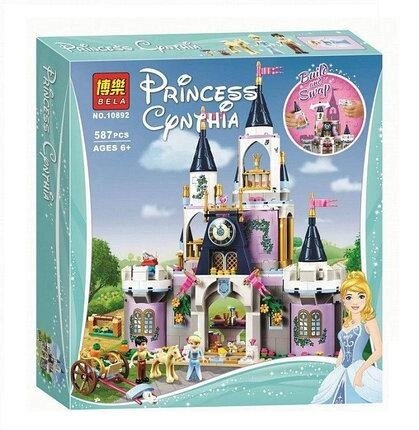 Конструктор Bela 10892 Волшебный Замок Золушки (аналог LEGO Disney Princess 41154) 587 д от компании Интернет магазин детских игрушек Ny-pogodi. by - фото 1