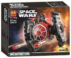 Конструктор Bela 10894 Star Wars Истребитель СИД Первого Ордена (аналог Lego Star Wars 75194) 97 деталей