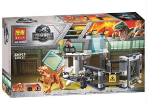 Конструктор Bela 10922 Dinosaur World Побег стигимолоха из лаборатории (аналог Lego 75957) 234 д