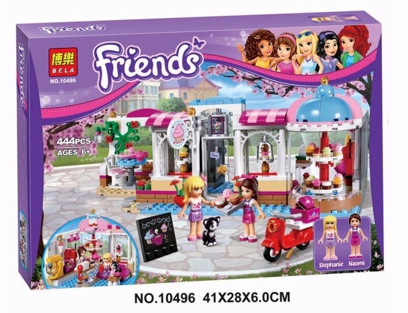 Конструктор Bela Friends 10496 "Кондитерская" (аналог LEGO Friends 41119), 444 дет от компании Интернет магазин детских игрушек Ny-pogodi. by - фото 1