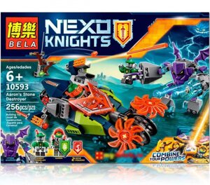 Конструктор Bela Nexo Knights 10593 "Слайсер Аарона", 256 дет аналог LEGO Nexo Knights 70358