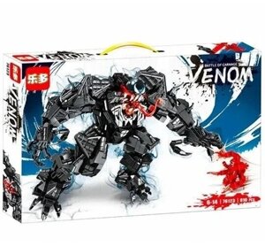 Конструктор Bela Super Heroes Конструктор/ Супергерои Venom Веном против Карнажа 76123, 810 деталей