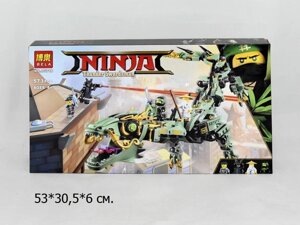 Конструктор bela10718-Lepin 06051 Ниндзяго Муви Механический дракон Зеленого ниндзя аналог LEGO NINJAGO 70612