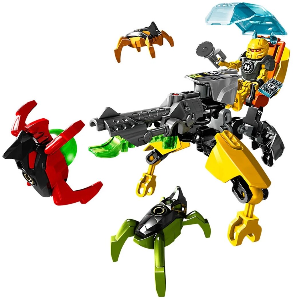 Конструктор HERO 6 робот 8601 аналог LEGO Hero Factory 44015 Шагоход Эво Evo Walker от компании Интернет магазин детских игрушек Ny-pogodi. by - фото 1
