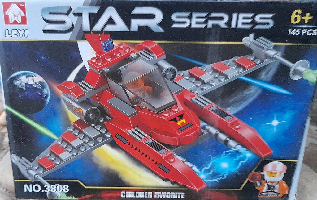 Конструктор космический самолет 3808 Стар варс Звездные войны star wars аналог лего 145 дет, от компании Интернет магазин детских игрушек Ny-pogodi. by - фото 1