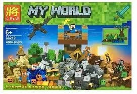 Конструктор Lele My World 33219 Замок священной войны (аналог Lego Minecraft) 400 д