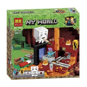 Конструктор Майнкрафт Портал в подземелье 10812, 560 дет., аналог Лего Minecraft 21143