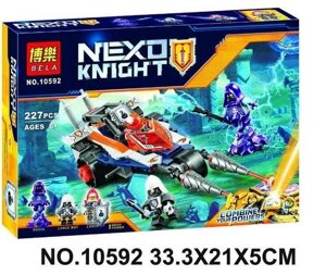 Конструктор Нексо Найтс Турнирная машина Bela 10592 аналог Lego Nexo Knights 70348