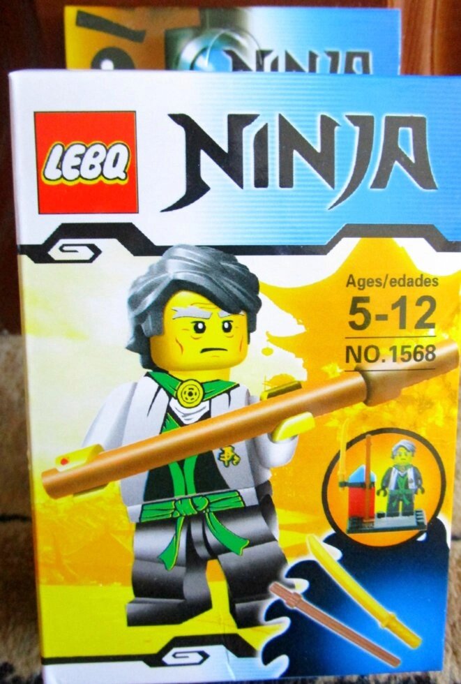 Конструктор Ninja минифигурка от компании Интернет магазин детских игрушек Ny-pogodi. by - фото 1