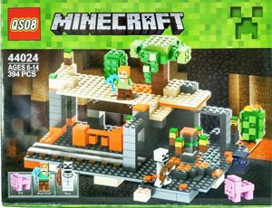 Конструктор Подземный замок Micro World Майнкрафт 394 детали (Minecraft 44024)