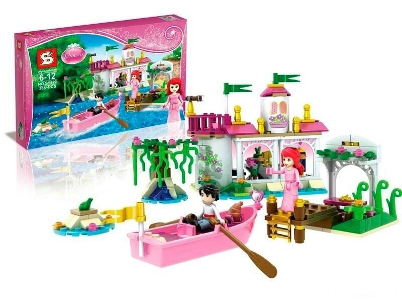 Конструктор "принцесса" Princess на 265 деталей от компании Интернет магазин детских игрушек Ny-pogodi. by - фото 1