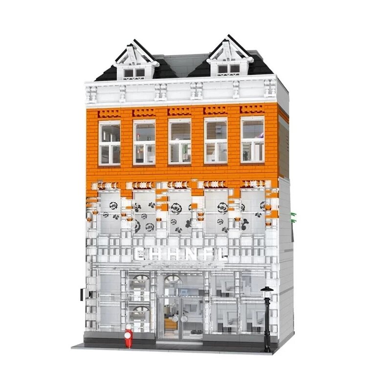 Конструктор QL0942 Хрустальный дом Амстердам со светодиодной подсветкой уличный вид архитектура 3744 детали от компании Интернет магазин детских игрушек Ny-pogodi. by - фото 1