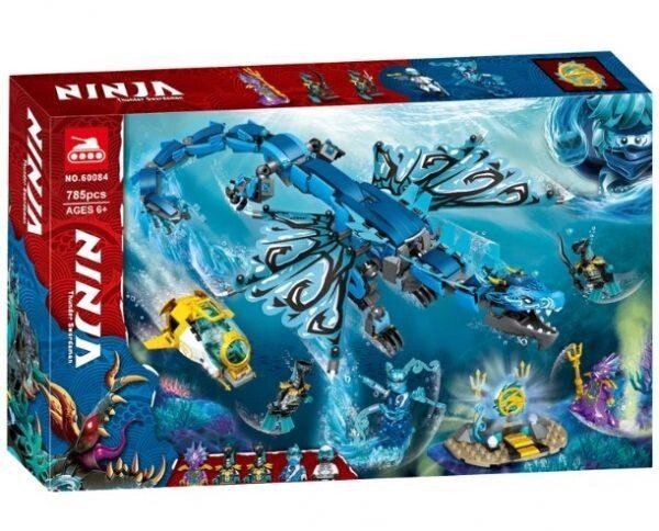 Конструктор Водный дракон 60084 серия Ниндзя Го (NinjaGo),  аналог Lego Ninjago 71754, 781 дет от компании Интернет магазин детских игрушек Ny-pogodi. by - фото 1