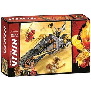 Конструкторы Ниндзяго Раллийный мотоцикл Коула / Ninjago 11327 / 230 деталей