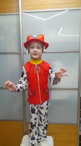 Костюм карнавальный Щенячий патруль (PawPatrol) Marshall 88002 ( М и S)