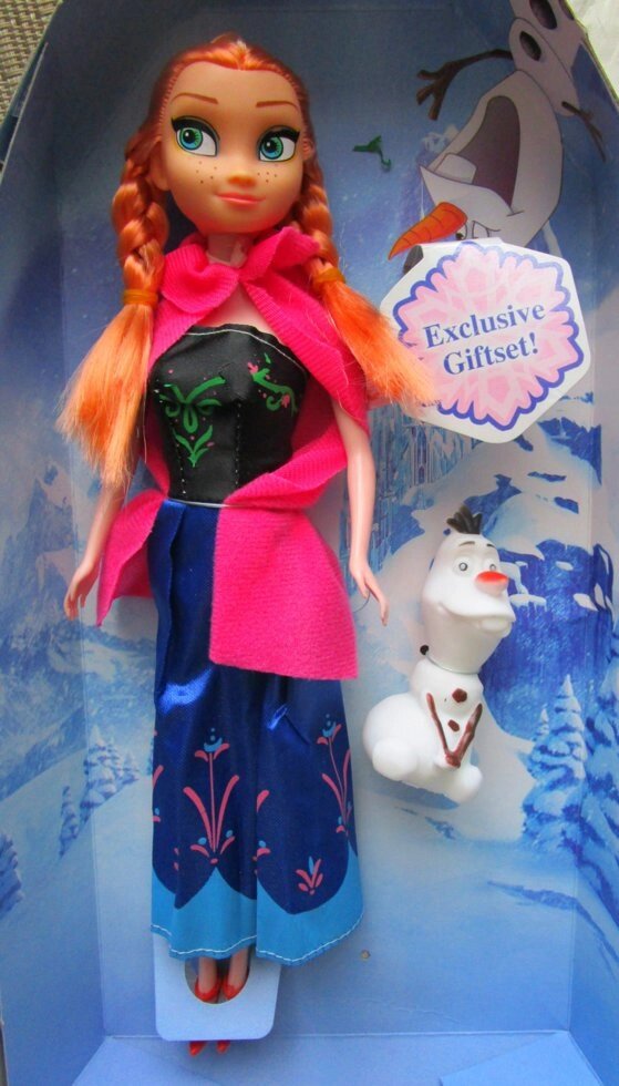 Кукла анна со снеговиком от компании Интернет магазин детских игрушек Ny-pogodi. by - фото 1